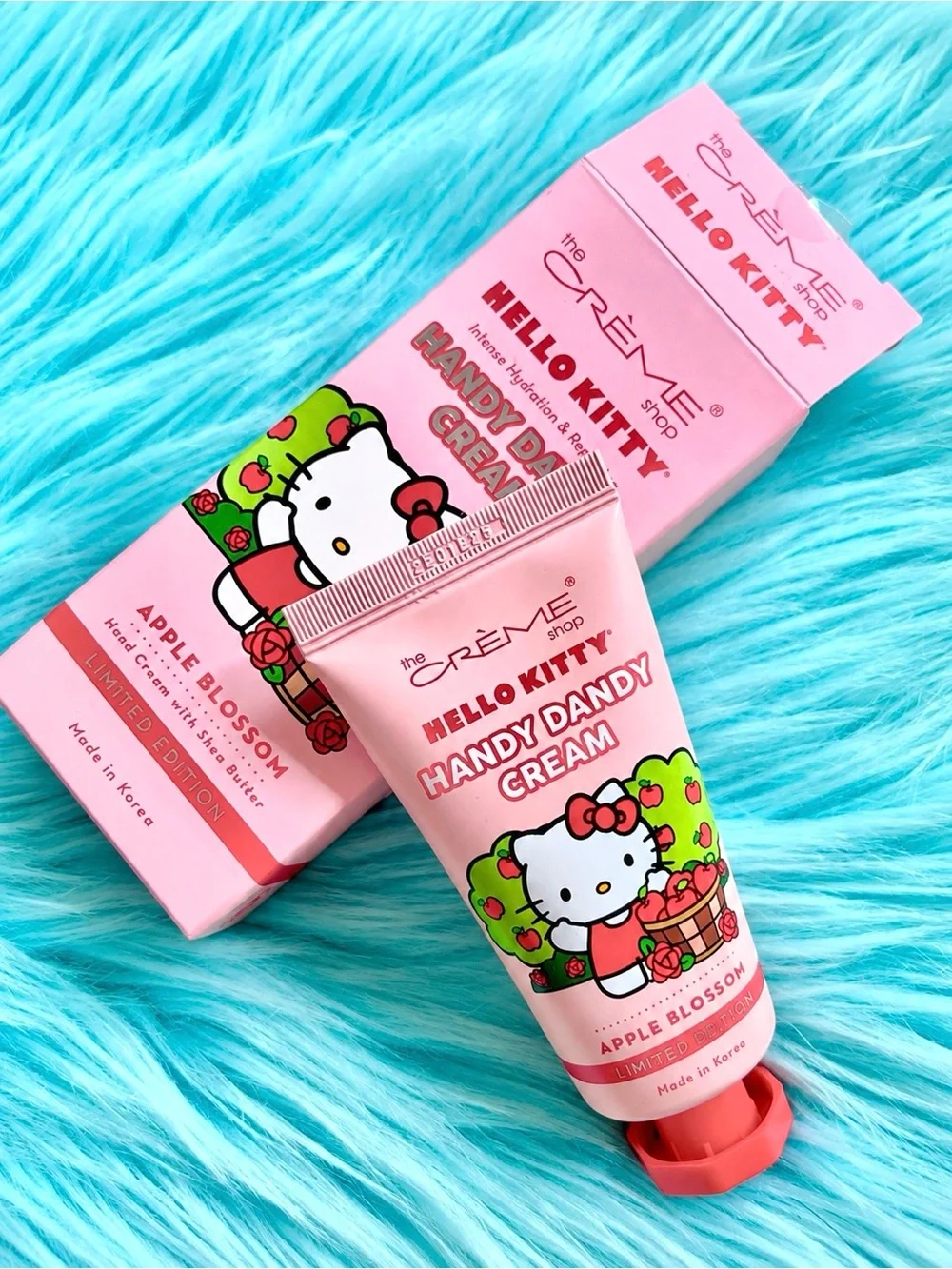 Crème Shop x Sanrio Hello Kitty Apple Blossom Hand Cream Limited Edition